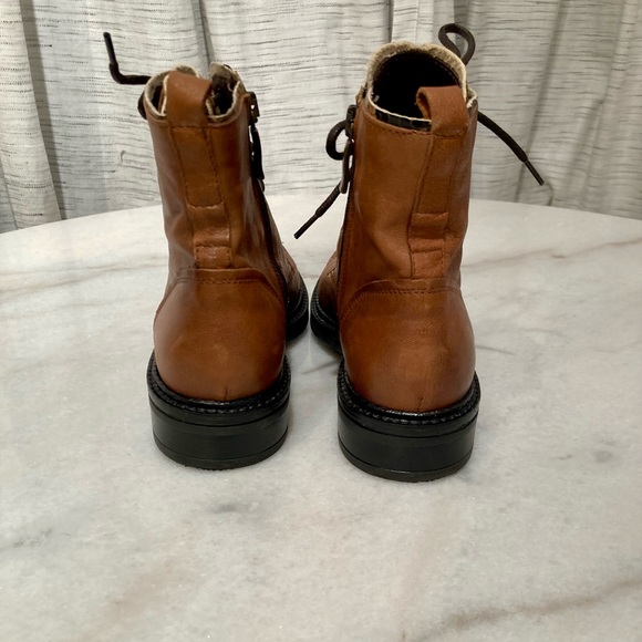 L’idea Studded Toe Ankle Combat Boots - Picture 11 of 14